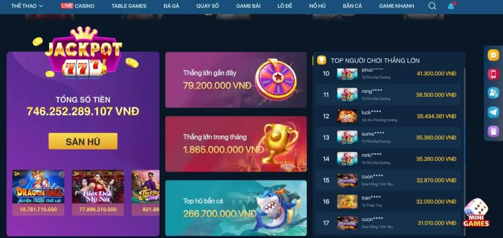 Bàn chơi Tài Xỉu trực tuyến tại 68 Win 10